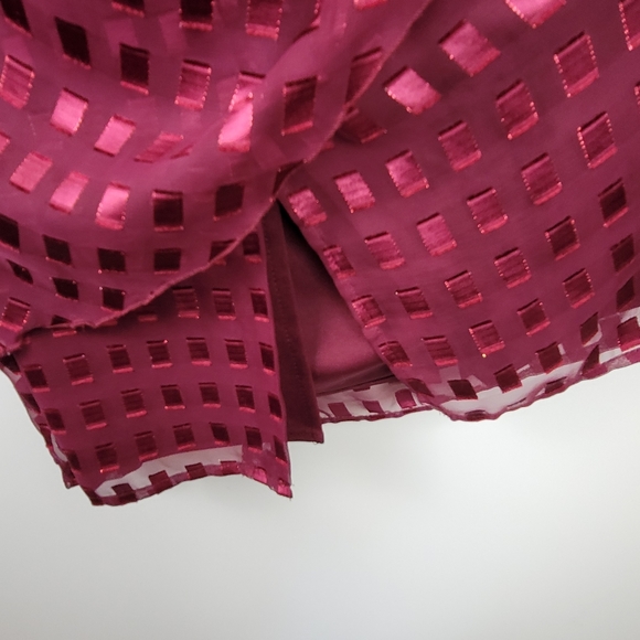 Vintage layered dress with sheer duster size 14 - Picture 10 of 13